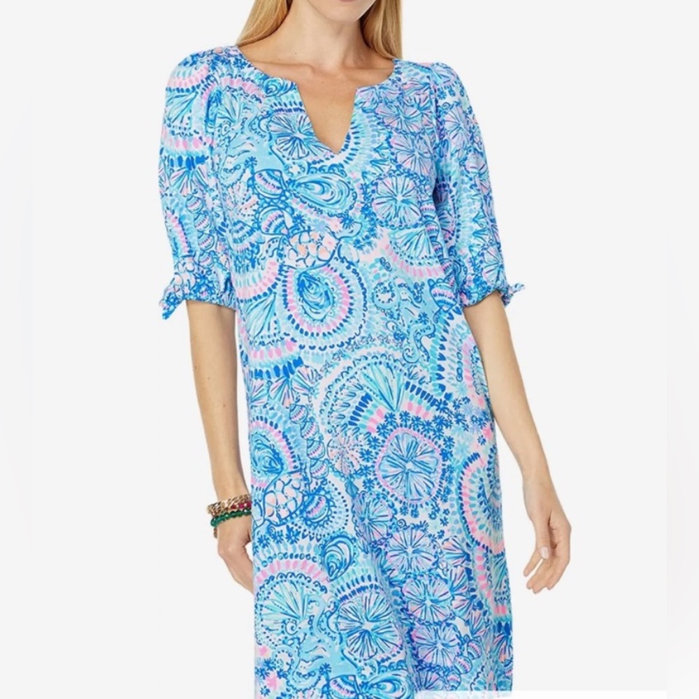 Lilly Pulitzer Blue and Pink Easley - Picture 5 of 7